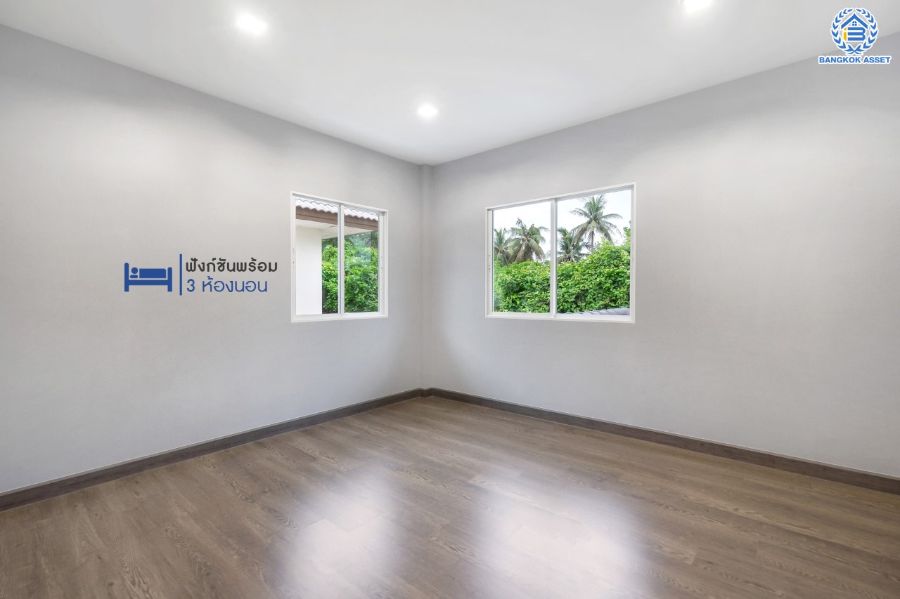 บ้านมือสองตกแต่งใหม่ ม.บางกอกบูเลอวาร์ด ราชพฤกษ์-พระราม5 ดีไซน์สุดหรู หลังมุม เนื้อที่ 61.1 ตร.ว. บนสังคมคุณภาพ SC Asset* ฟังก์ชันพร้อม 3 ห้องนอน 3 ห้องน้ำ จอดรถได้ 2 คัน บนทำเลติดถนนราชพฤกษ์ ใกล้วงเวียนพระรามห้า ,ทางด่วนศรีรัช และเพียง 10 ถึงรถไฟฟ้า "สถานีบางรักใหญ่"...